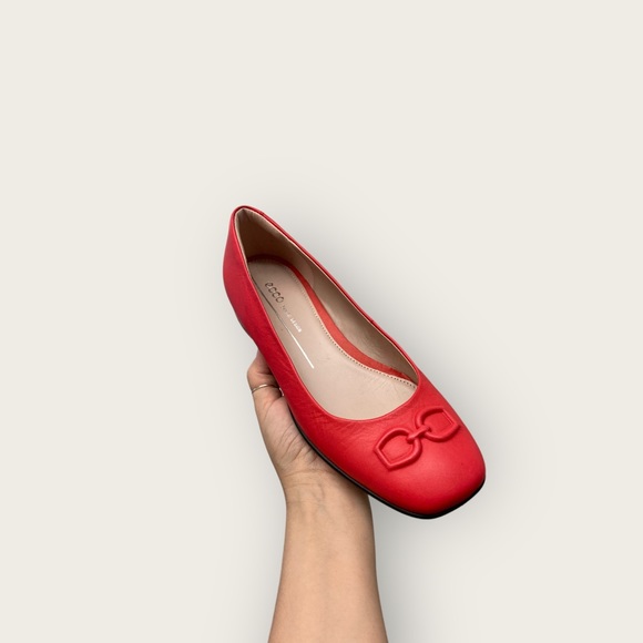 NWOT ♥️ Ecco Squared Ballet flats 37   🎈Sold out on many sites 🎈 - Picture 5 of 12